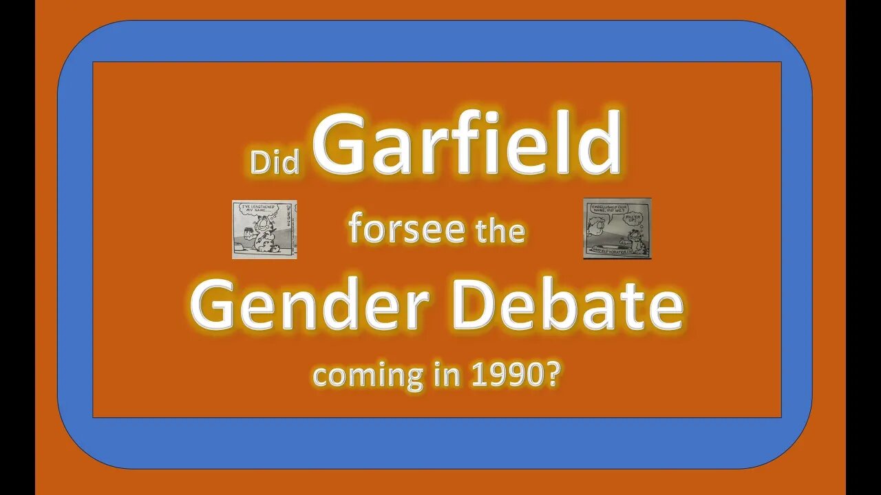 Garfield Gender Debate 1990