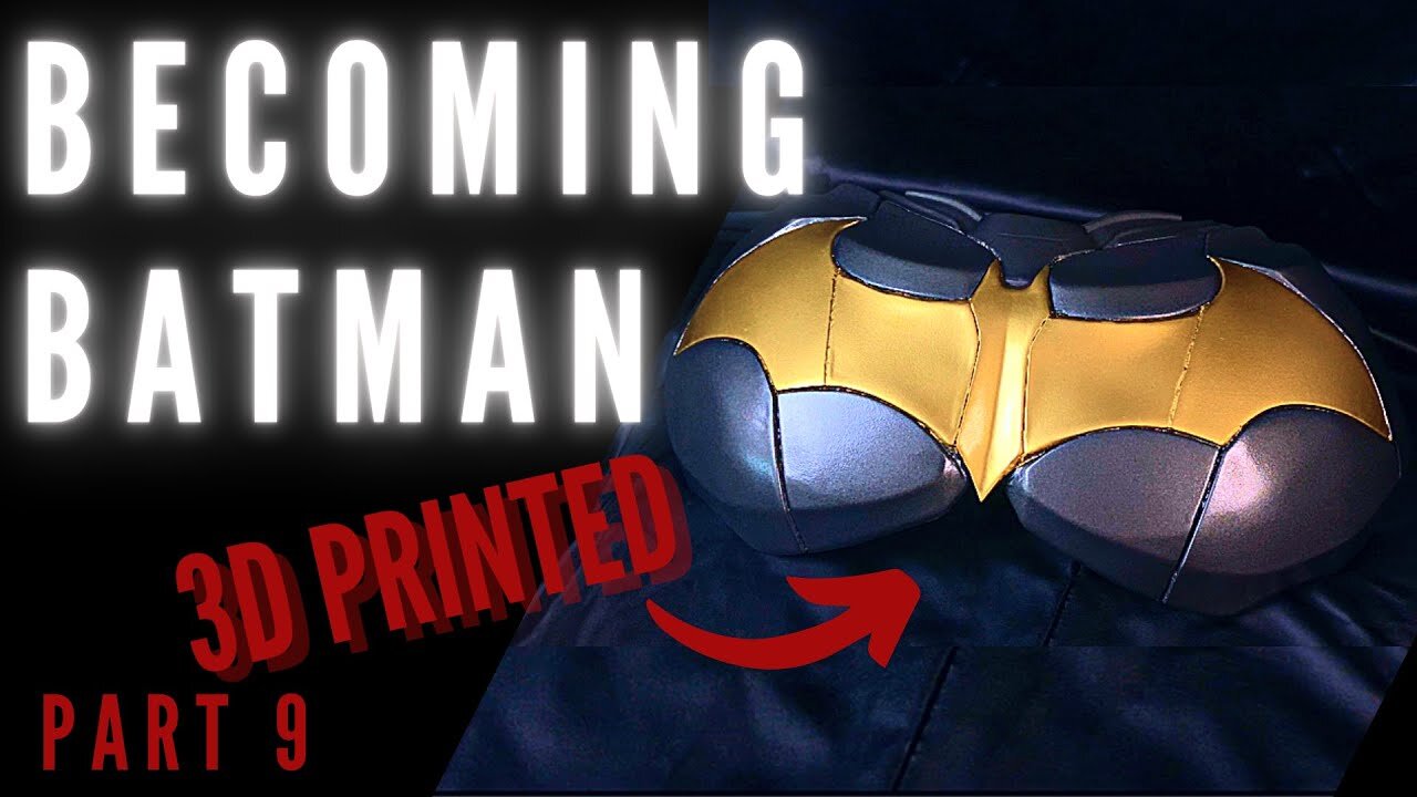 Batman Arkham Knight 3D Printed Chest Plate