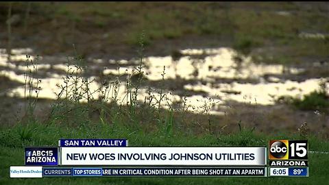 Sewage spill amid Johnson Utilities investigation