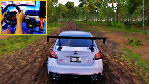 FORZA HORIZON 5 - SUBARU STI S209 2019 - Steering Wheel G29 GAMEPLAY