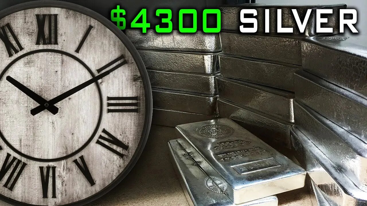 $4300 Silver! The Debt Clock Marches On