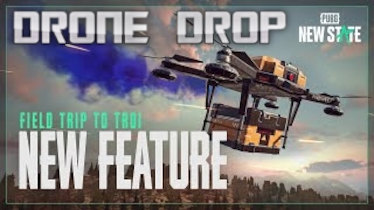 Pubg New State Drone Drops are lit😎