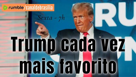 Trump aumenta vantagem sobre Biden...