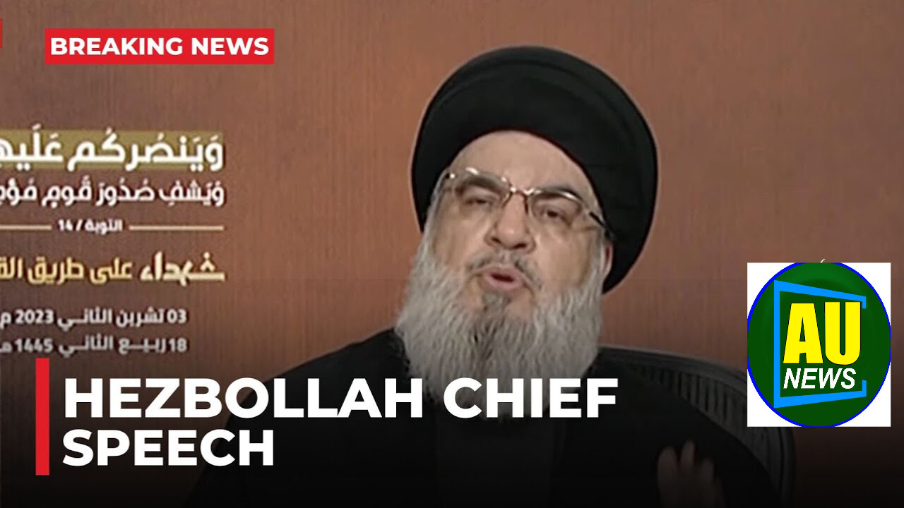 Hezbollah chief Hassan Nasrallah gives Gaza speech