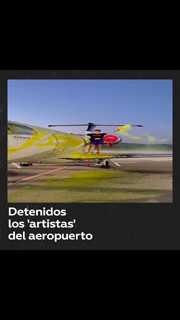 Detienen en Ibiza a 'grafiteros' acusados de vandalismo en aeropuerto