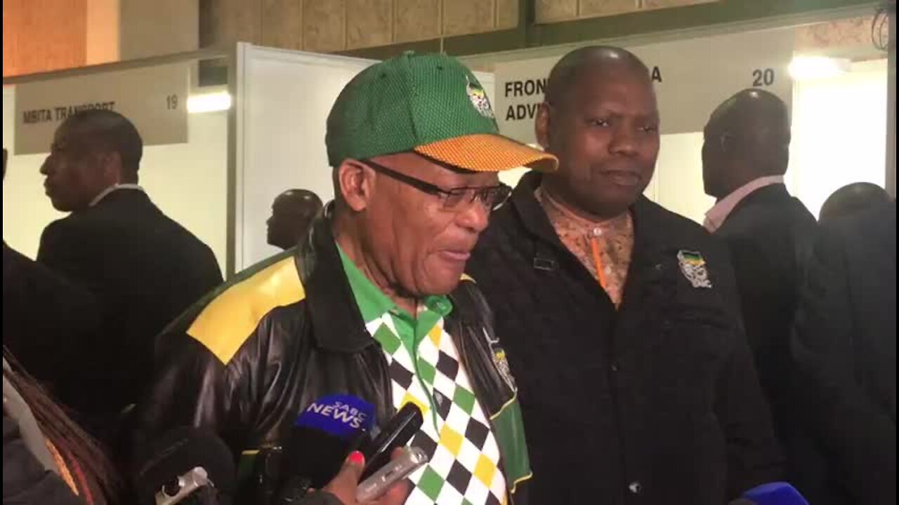 UPDATE 1: Zuma 'impressed' by frank debate at #ANCNPC (J8V)