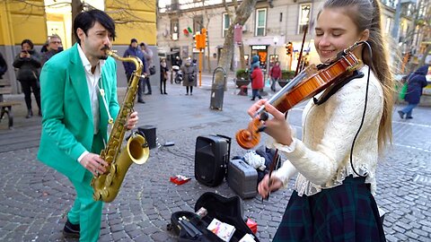 Super "CALM DOWN" - Sax & Violin | Karolina Protsenko e Daniele Vitale