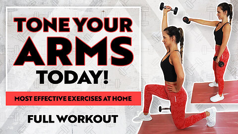 Tone Your Arms Today - At Home Arms Workout For Women