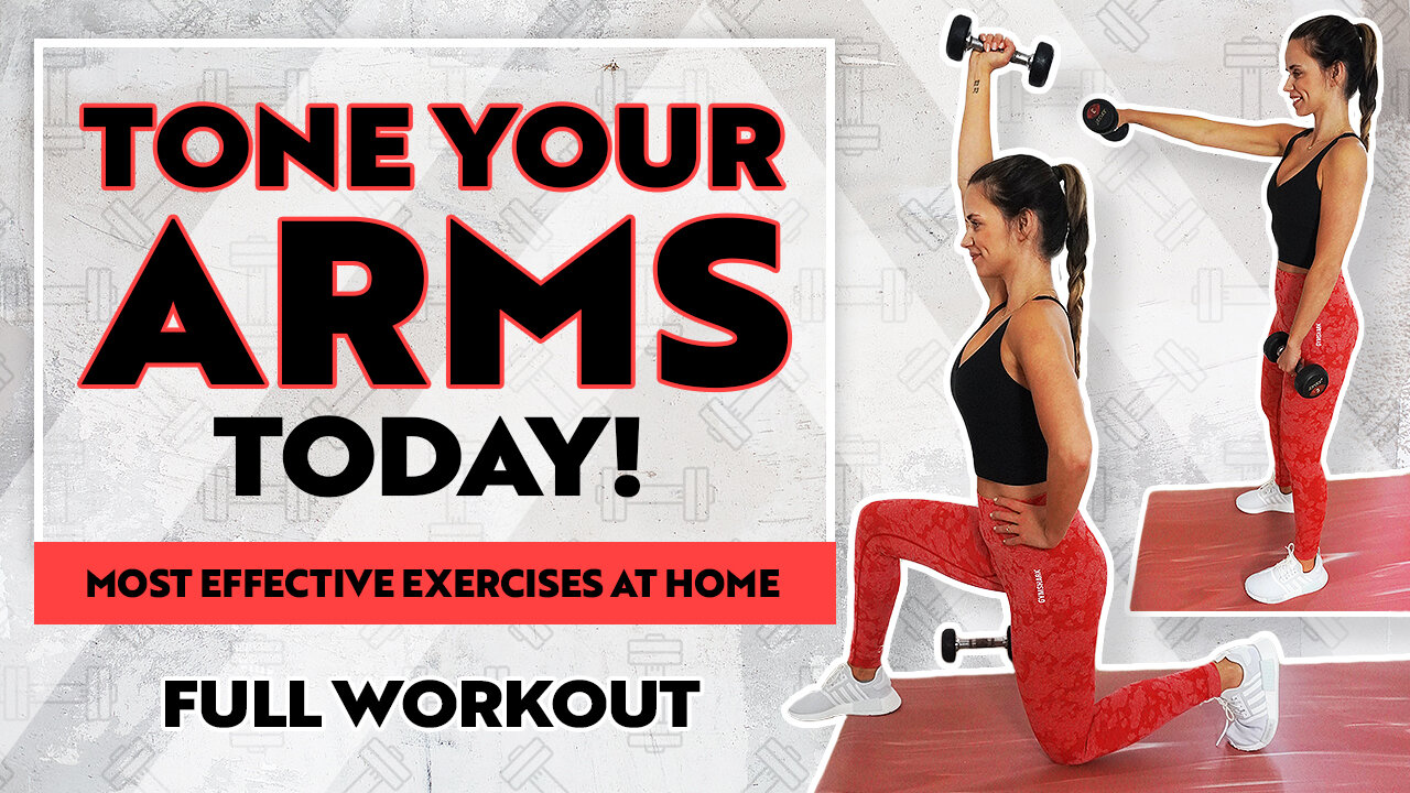 Tone Your Arms Today - At Home Arms Workout For Women