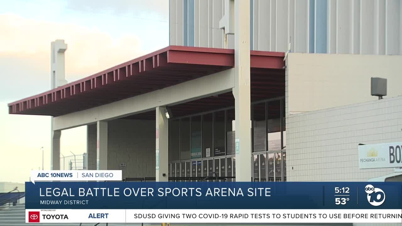 Legal fight impacting Sports Arena site to continue