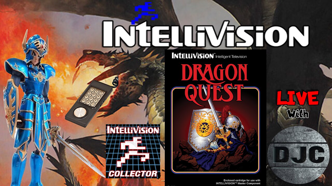 INTELLIVISION LIVE - DRAGON QUEST - With DJC