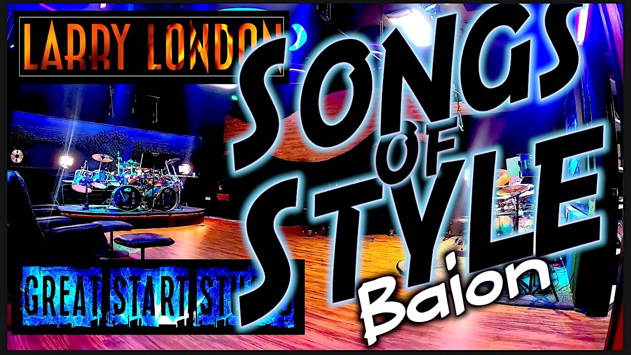 24 hr Street Party *Song of Style* Great Start Drumset - Demonstration Track - Larry London