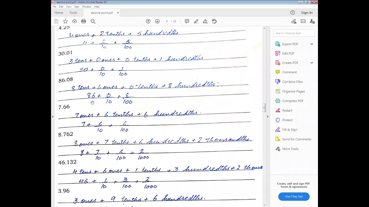 Math B Class 5 07 01 2021