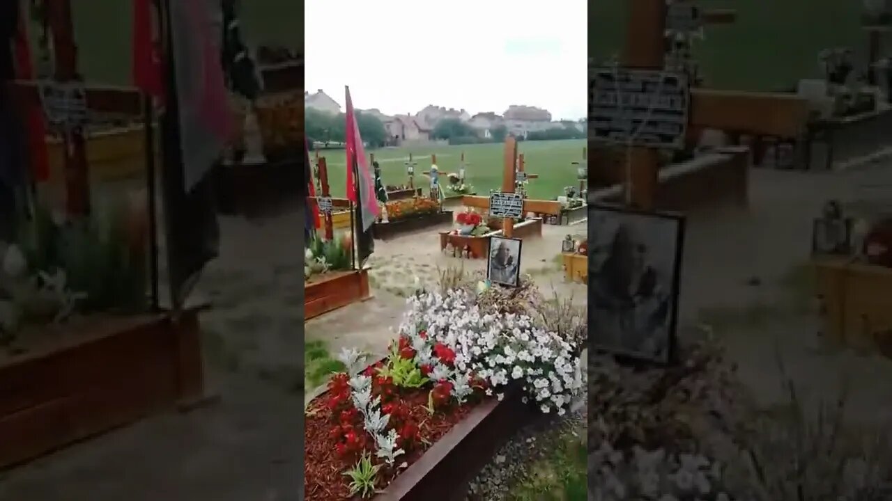Huge Cemetery In Lwów Of Recently Dead Ukrainian Militants - All Dead & Gone Thanks To Zelensky