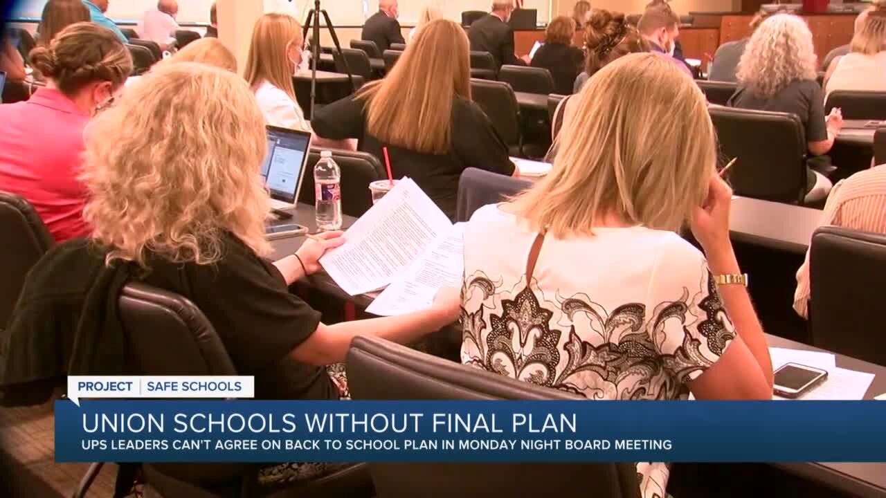 Union Schools without final plan on 'quarantine policy'