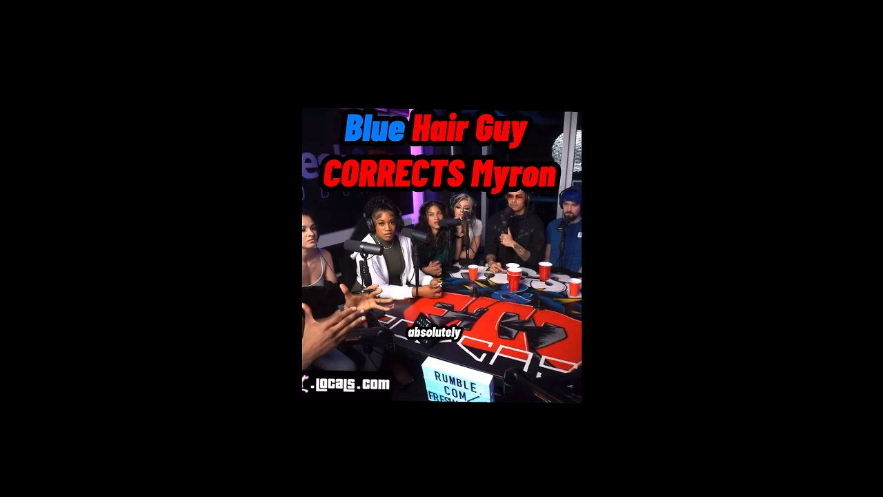 Blue Hair Guy CORRECTS Myron From Fnf