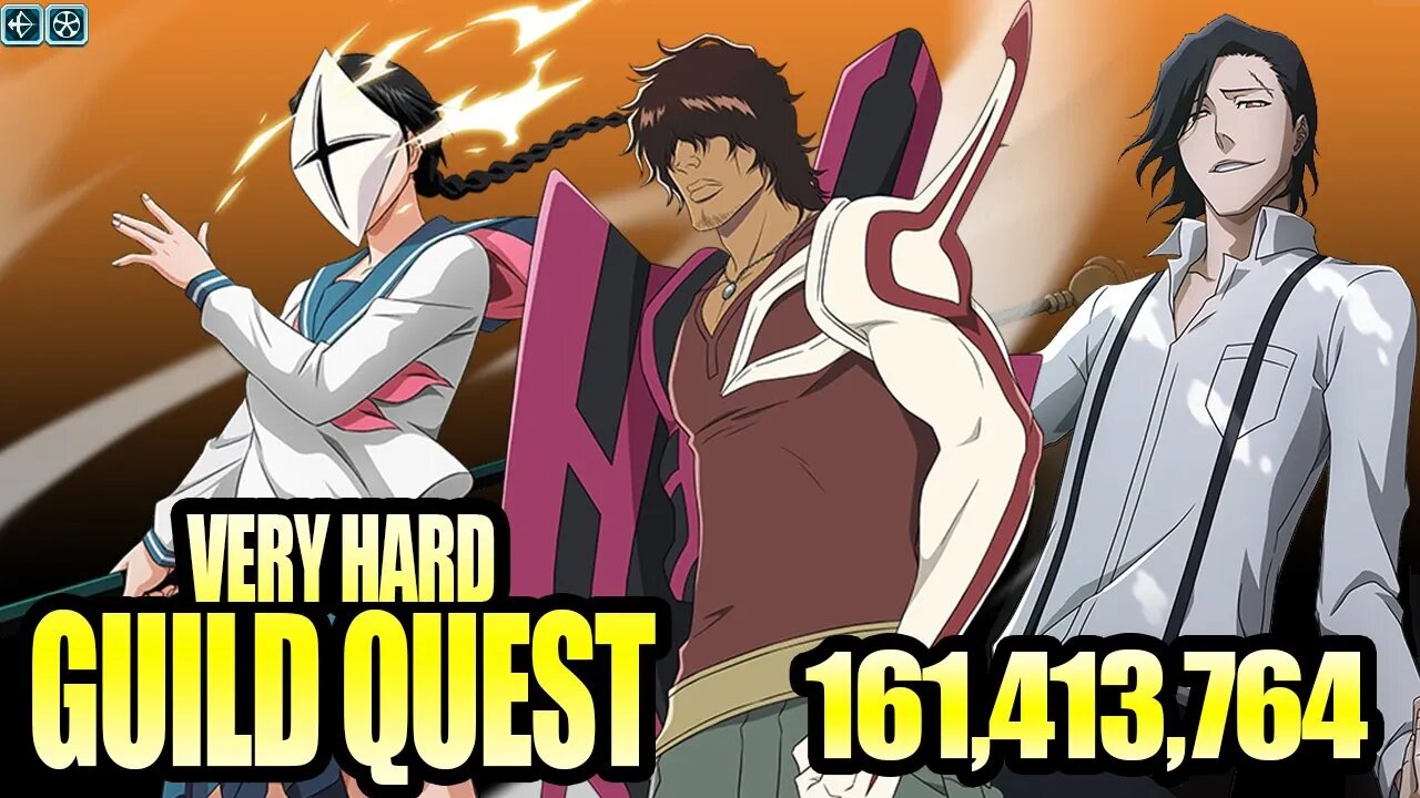 Bleach Brave Souls: Very Hard Guild Quest - Quincy & Stern Ritter (Melee)