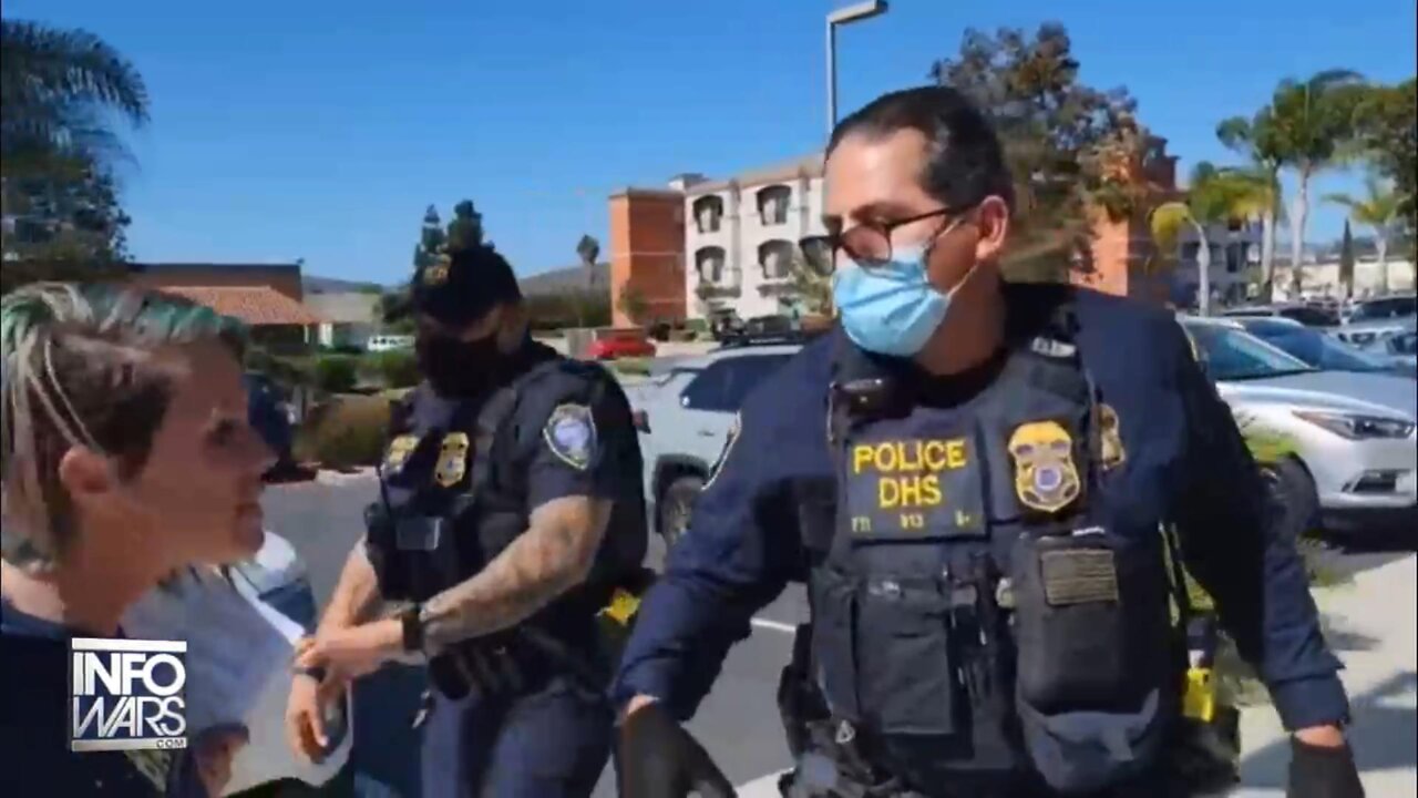 Innocent Woman Manhandled By California Police For Not Wearing A Mask