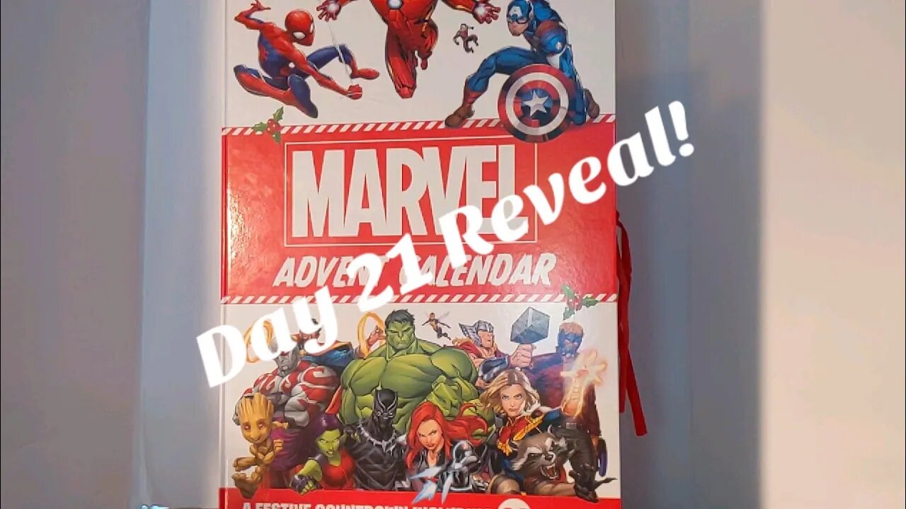 MARVEL ADVENT CALENDER 2019 - DAY 21 STORYBOOK REVEAL!