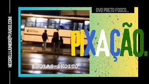 EBOLAS SKOITO JANELINHA NA CHUVA 2007 DVD PRETO FOSCO RC em memoria