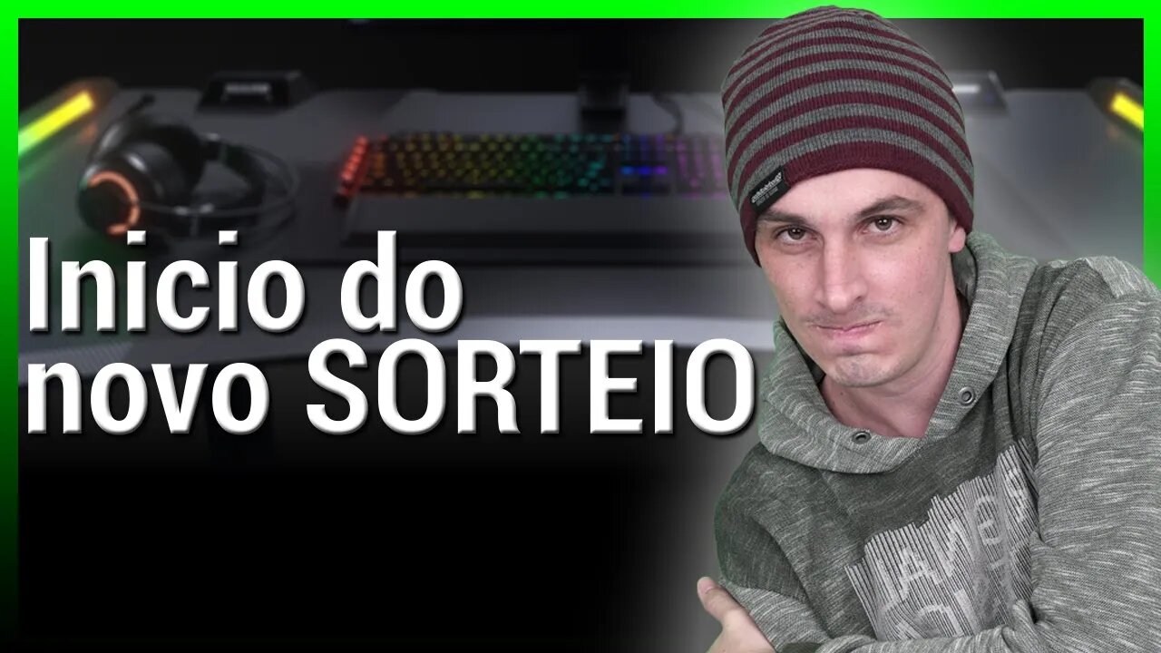 NOVO SORTEIO DE SETUP GAMER ??