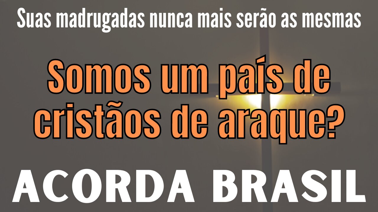 Somos um país de cristãos de araque?