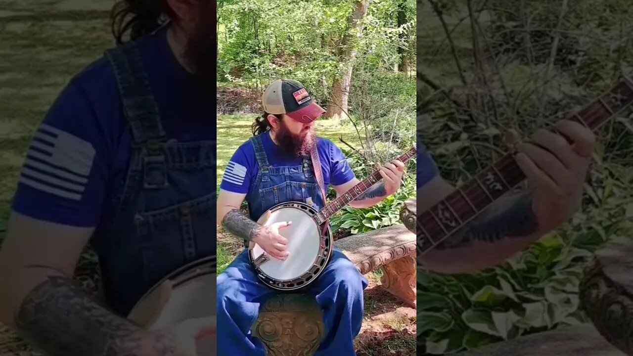 "Little Mountain Church" on the banjo. #banjo #bluegrass