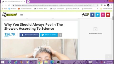 C'mon Just Pee In The Shower It's Science Paranormal News