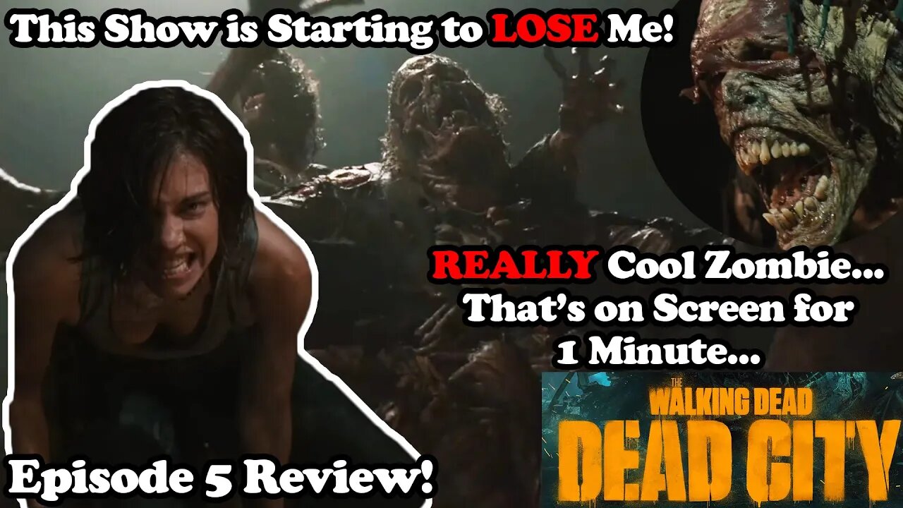 RAT KING ZOMBIE in TWD! This Show is Starting to Lose Me! The Walking Dead: Dead City Ep 5 Review!