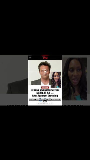 Matthew Perry Dead at 54. RIP