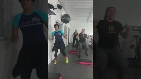 Funcional step na academia Félix 💪💪