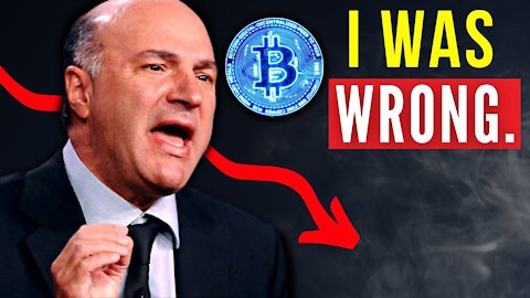 Kevin O'Leary Bitcoin - I Was Wrong. Bitcoin Prediction & Institutional Investors (2022)