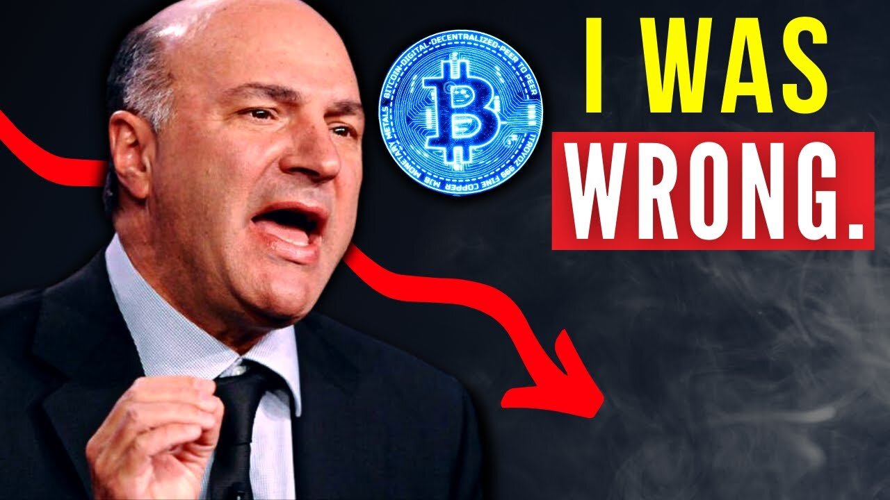 Kevin O'Leary Bitcoin - I Was Wrong. Bitcoin Prediction & Institutional Investors (2022)