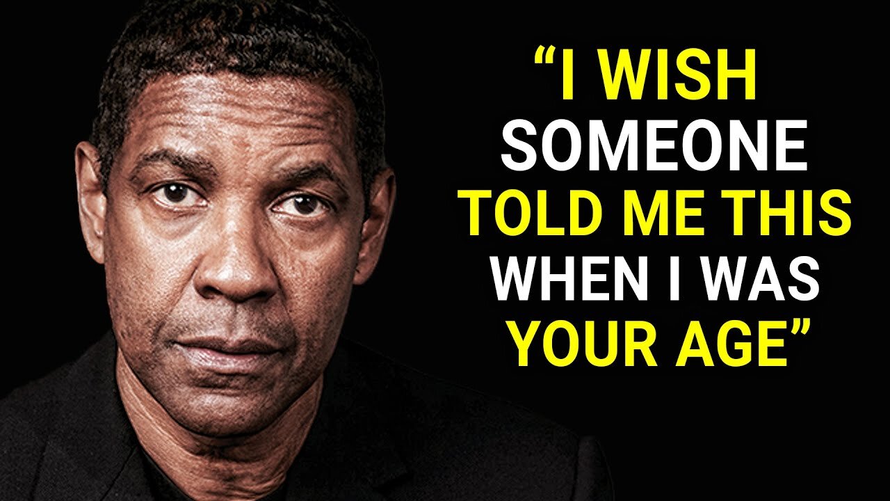 Denzel Washington's Life Advice Will Leave You Speechless (MUST WATCH)