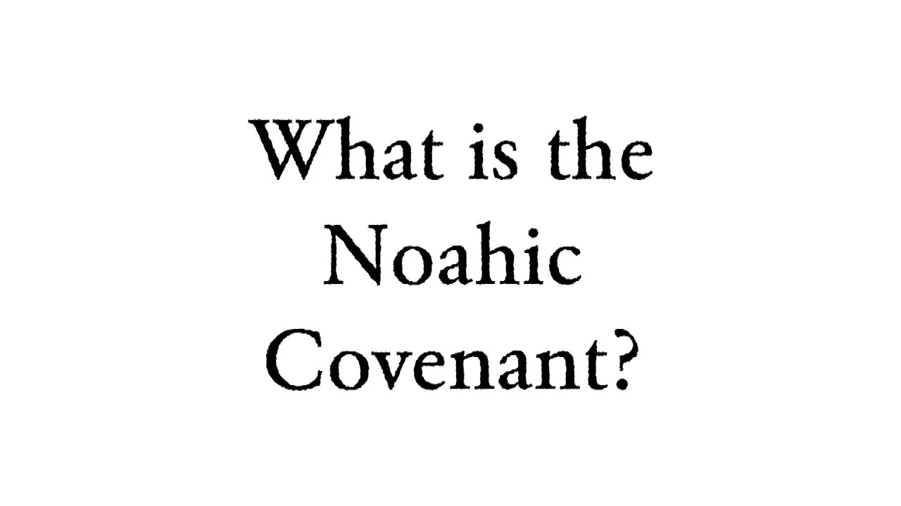What is the Noahic Covenant? - Faith Foundations with Dr. Todd Baker