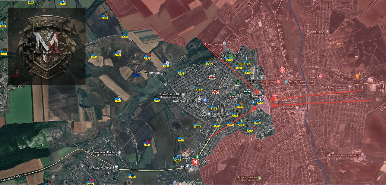 Bakhmut - the battle for railroad and bus stations. Military Summary And Analysis 2023.04.07