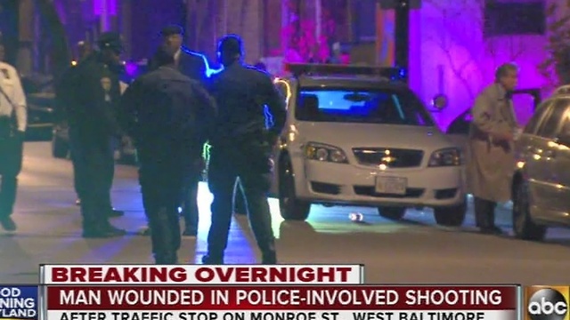 Man wounded in police-involved shooting