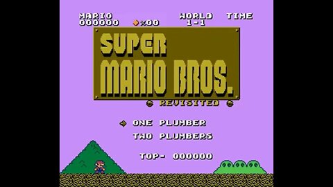 Trying out a ROM hack on Project Nested (1.3) w/SNES9X - SMB Revisited