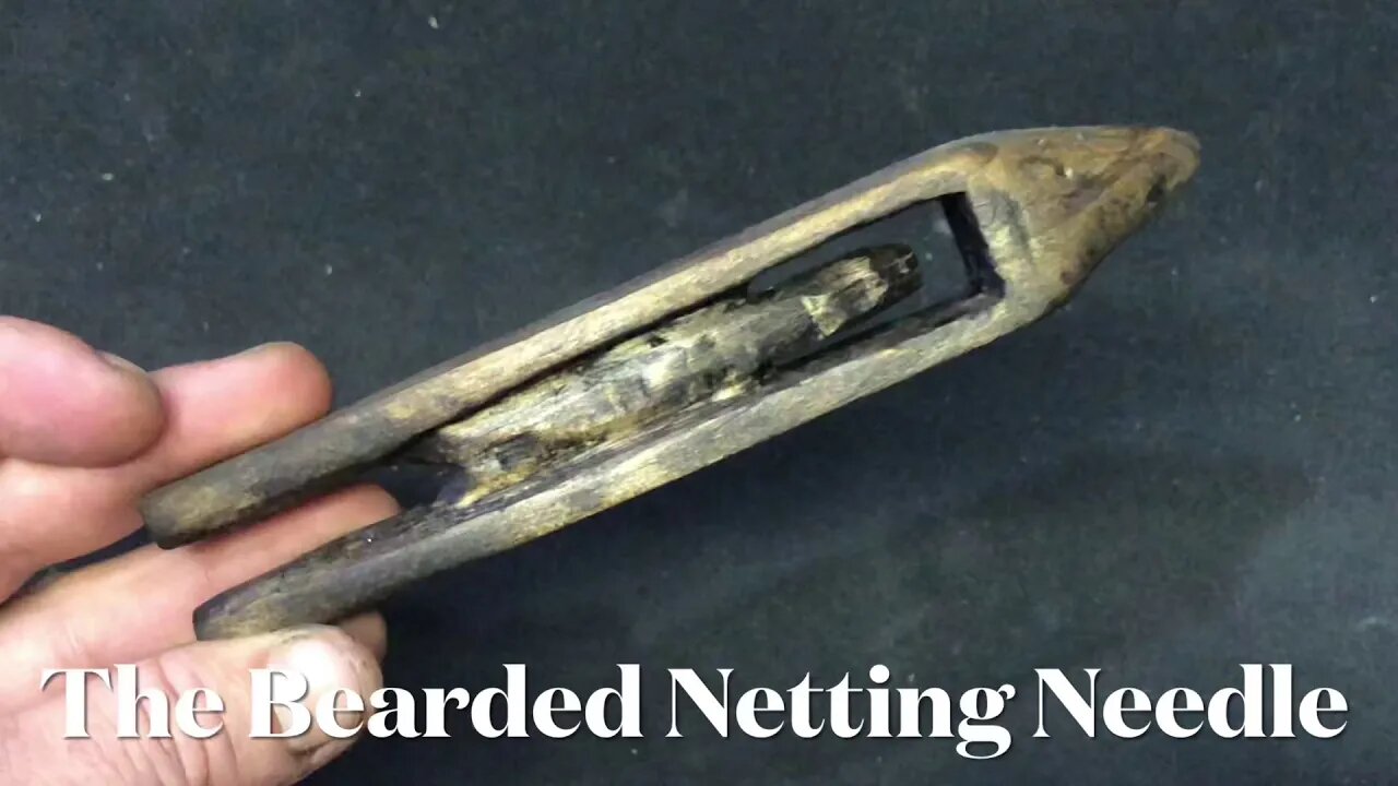 The Bearded Netting Needle