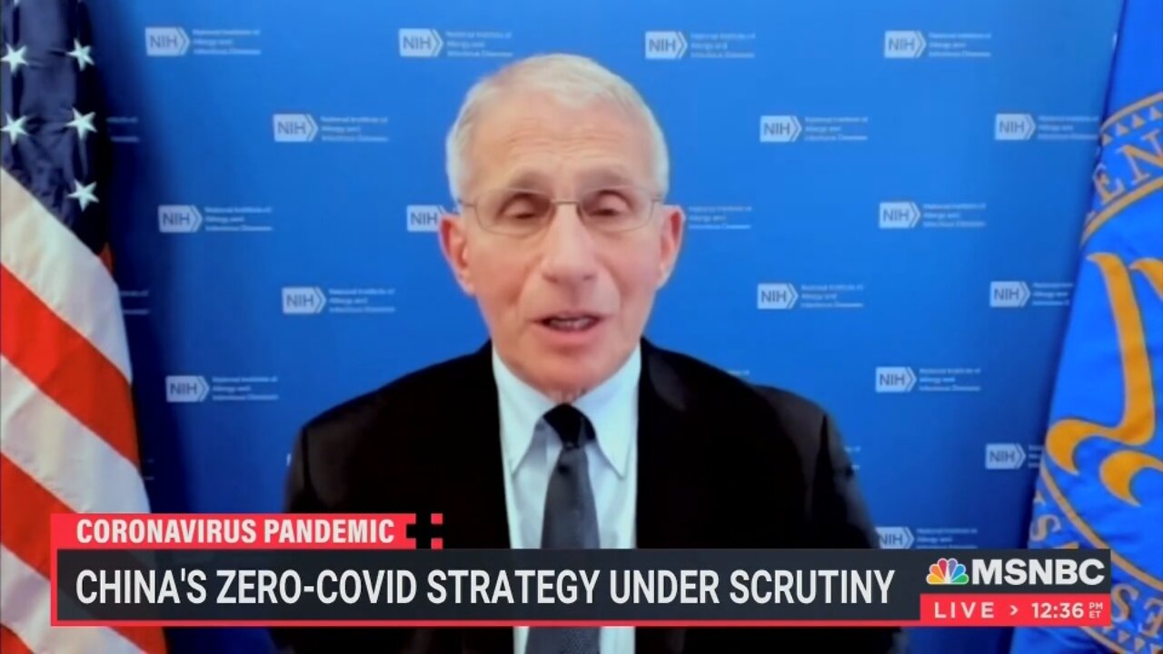 Fauci Admits Lockdowns Were Used to Get People Vaccinated