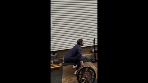 Morning Deadlifts at 105KG/231LBs for 8 Repa