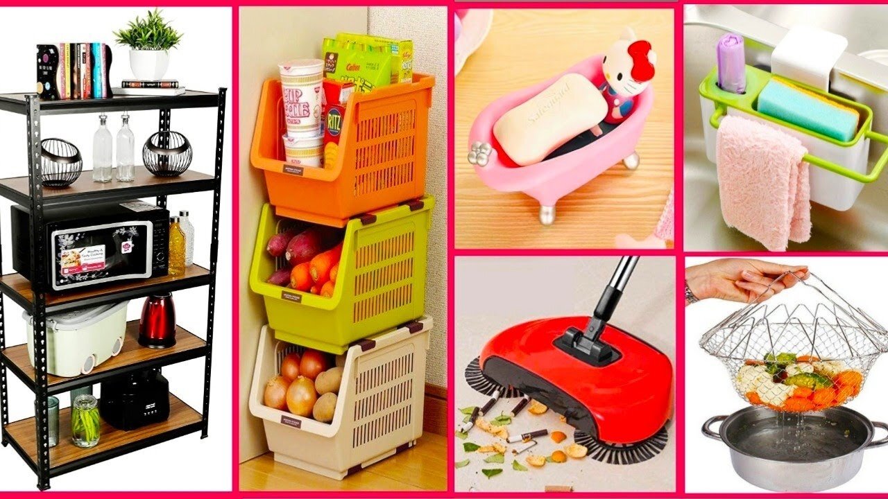 Smart Appliances,Gadgets For Every Home/Versatile Utensils/amazon Household item/Kitchen rack,shelve