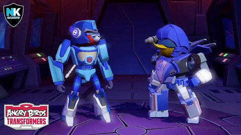 Angry Birds Transformers - Blurr + Mirage Team Up