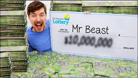 I Spent $100,000 On Lottery Tickets And Won !