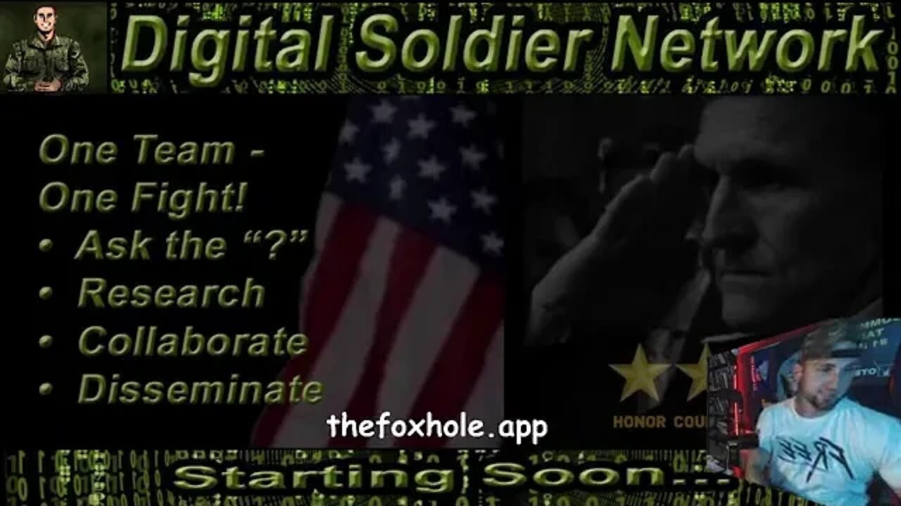 Digital Soldier Network (DSN) - Jeff Dow Interview with Monty Floyd (4/1/22 MEDIA INTERVIEW)