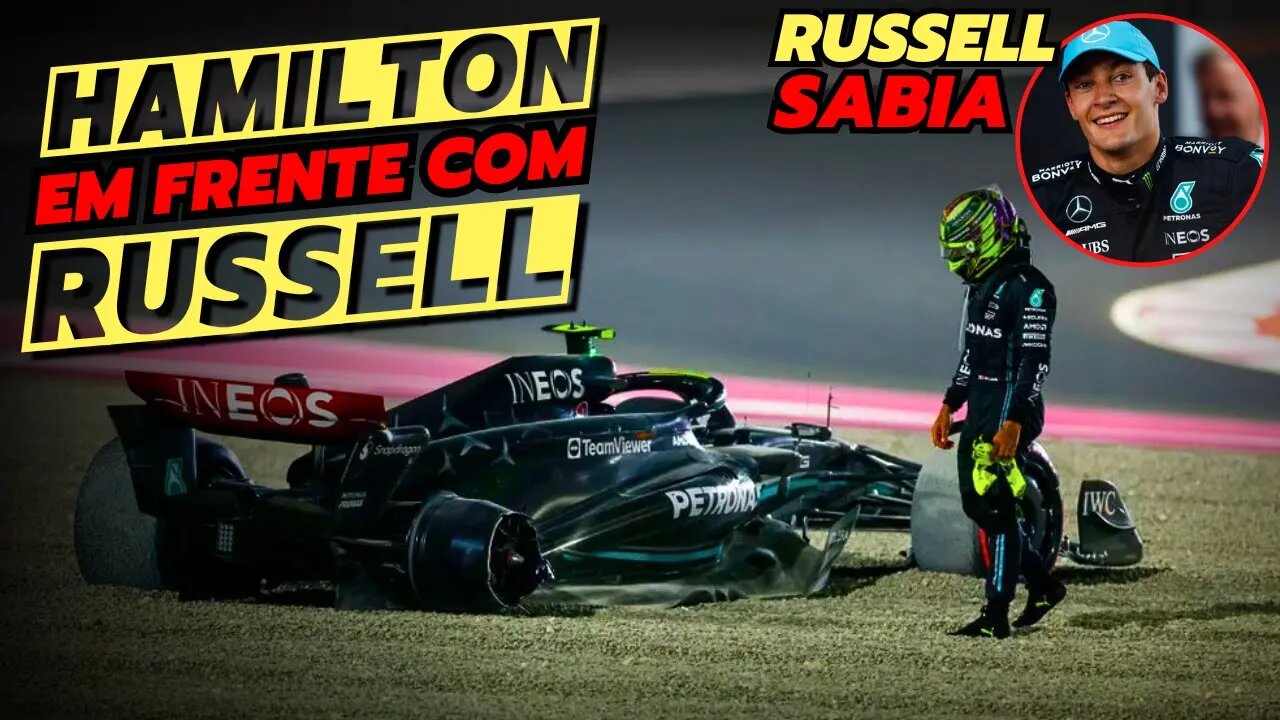 Russell sabia do ataque | Hamilton diz que relacionamento com Russell não está quebrado