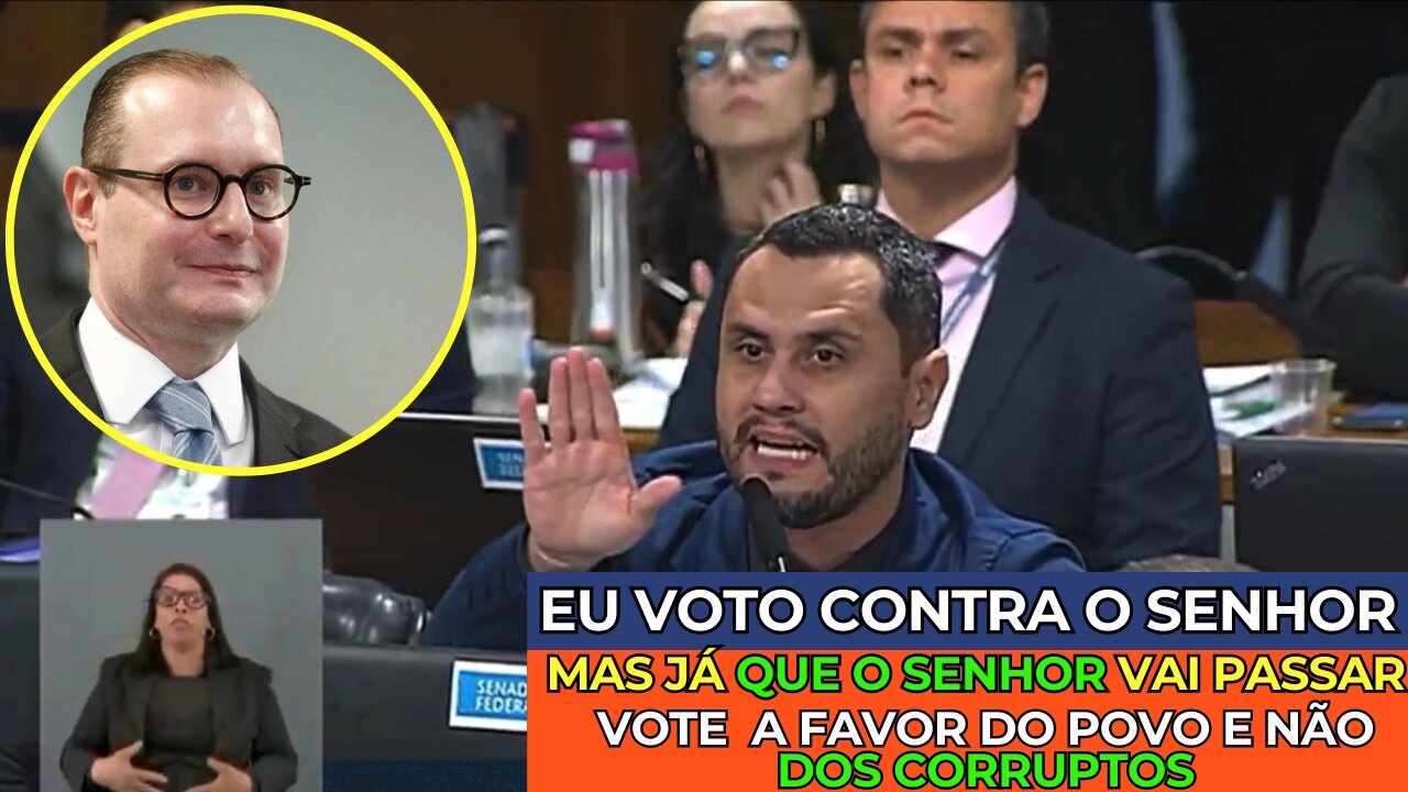 CLEITINHO DIZ VOTAR CONTRA, mas faz discurso emocionante em favor do povo brasileiro