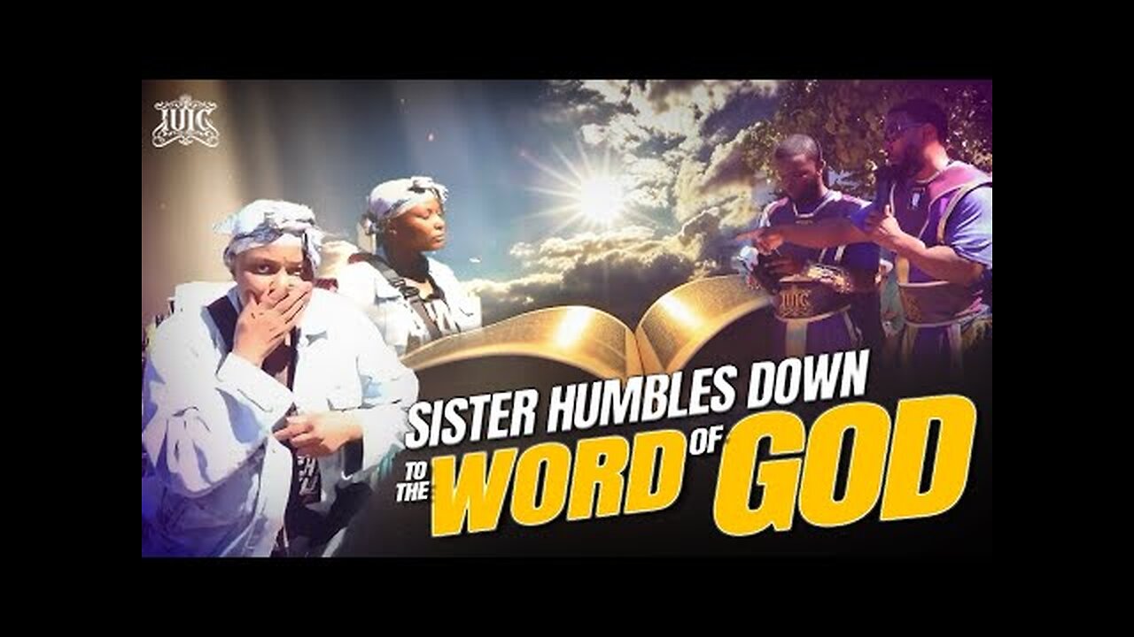 Sister Humbles Down To The Word Of God