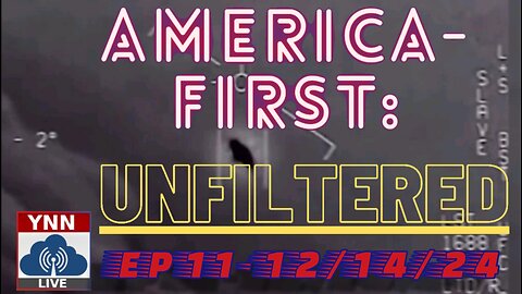 UFOs or Military Drones? Project Bluebeam Activated, Catholic Church Openly GAY, Tesla Taxi | America-First: UNFILTERED 12/14/24