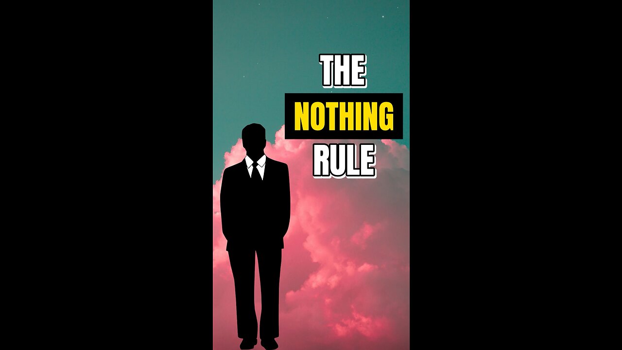 THE NOTHING RULE - Here’s what you need to know #viral #trending #fy #fyp #shorts #didyouknow #facts